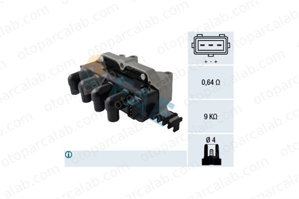 BSG 25-835-003 Ateşleme Bobini FIAT MAREA MULTIPLA 46472440 46446039