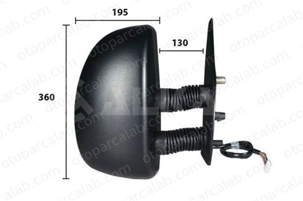 BSG 25-900-093 Dikiz Aynası Dış Sağ FIAT DUCATO Panelvan/Van DUCATO Minibüs/Otobüs 1325628080 8149J5