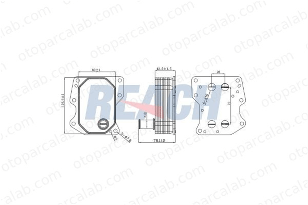 BSG 30-506-021 Motor Yağ Soğutucu FORD TRANSIT Panelvan/Van TRANSIT Platform şasi BK3Q6B624CD 1469718