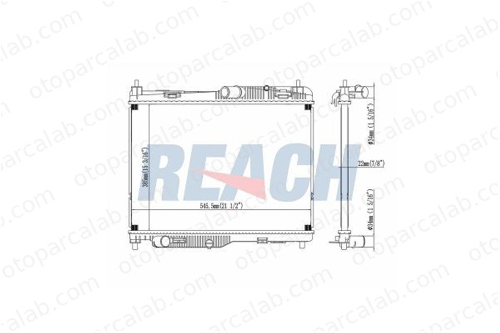 BSG 30-520-040 Su Radyatörü FORD ECOSPORT TOURNEO COURIER B460 MPV 16400211401640027040 2088142