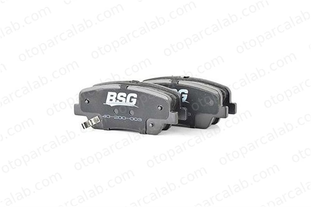 BSG 40-200-003 Fren Disk Balata Arka HYUNDAI SANTA FÉ II GENESIS Coupe 583022PA70 583022JA00