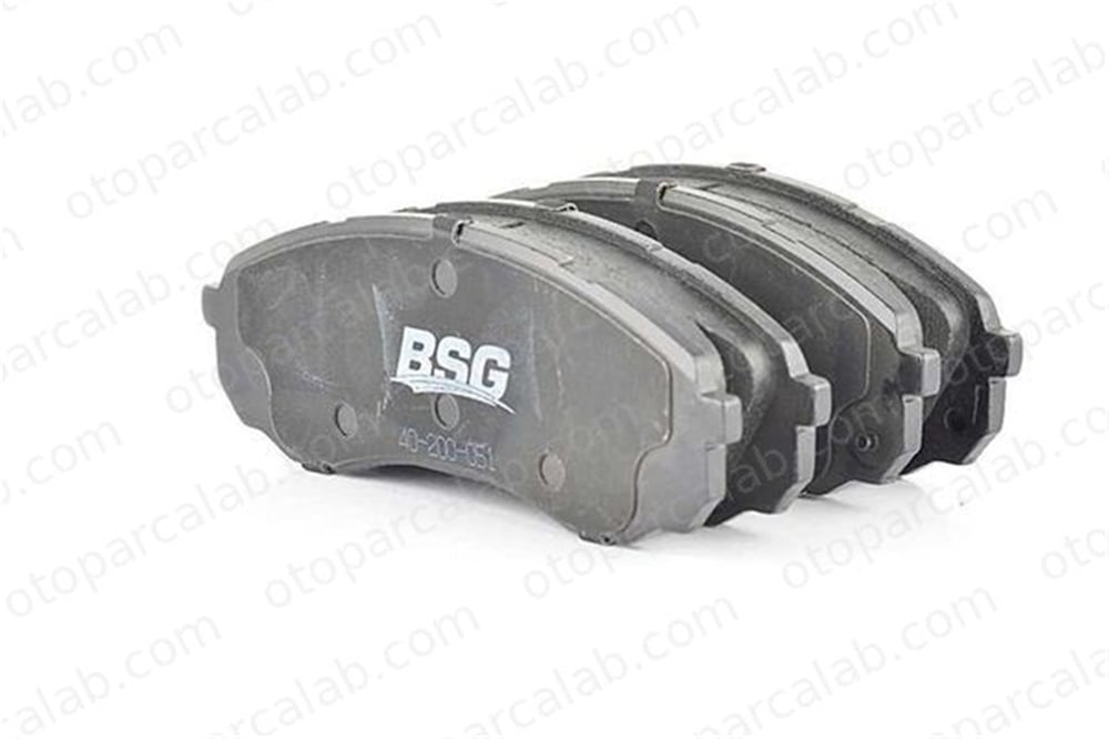 BSG 40-200-051 Fren Disk Balata Ön KIA CARNIVAL / GRAND CARNIVAL III HYUNDAI H-1 Cargo 581014HA50 581014DE00