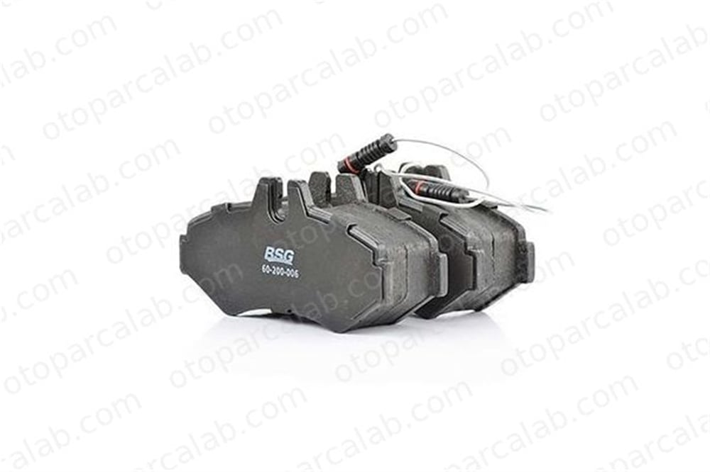 BSG 60-200-006 Fren Disk Balata Arka MERCEDES-BENZ SPRINTER 3-t Panelvan/Van G-SERISI A0004209720 5139260AA