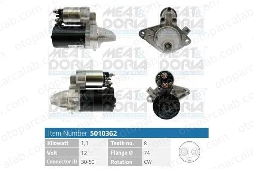 BSG 70-820-001 Marş Dinamosu CITROËN C1 TOYOTA AYGO 5802AL 00005802AL