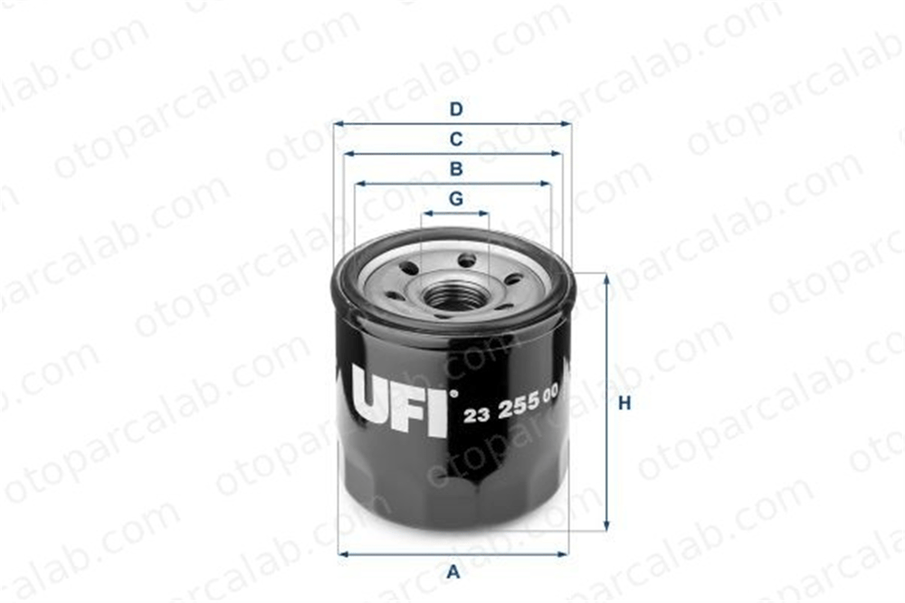 BSG 83-140-002 Yağ Filtresi PIAGGIO PORTER Platform şasi PORTER Panelvan/Van 1651082703 96565412