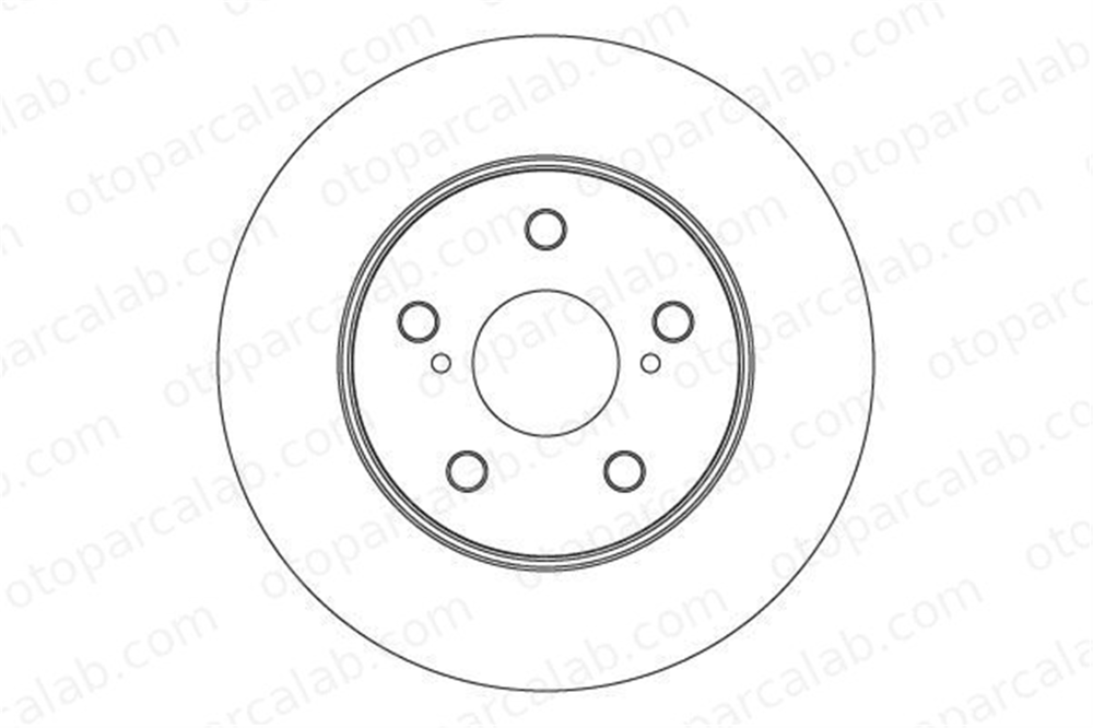 BSG 85-210-030 Fren Disk Ayna Ön Sağ ve Sol TOYOTA COROLLA Hatchback COROLLA Station wagon 4351202390