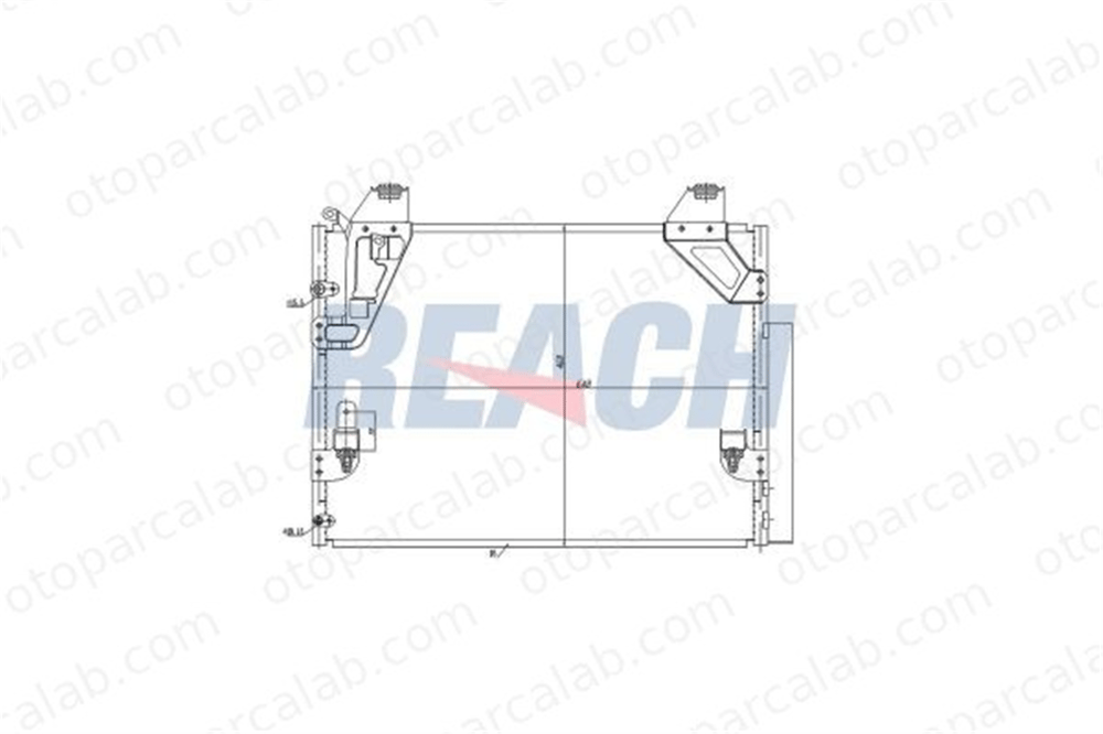 BSG 85-525-007 Klima Radyatörü TOYOTA HILUX VII Pick-up 884600K050