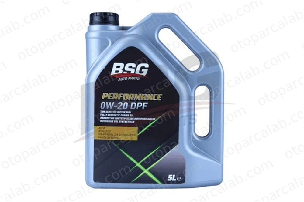 BSG 99-998-077 Motor Yağı (5 Lt) Partikül Filtreli Sn/Cf 0W20 MERCEDES-BENZ C-SERISI A-SERISI dexos1