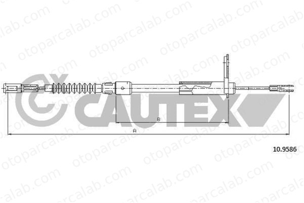 CAVO 5502 693 El Fren Teli Arka Sol MERCEDES-BENZ S-SERISI S-SERISI Coupe 2204202285