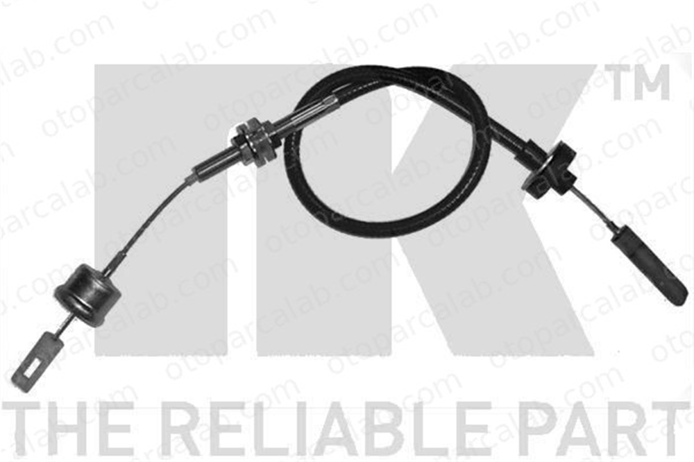 CAVO 7001 617 Debriyaj Teli AUDI 80 B2 Sedan VW PASSAT B1 Variant 811721335H