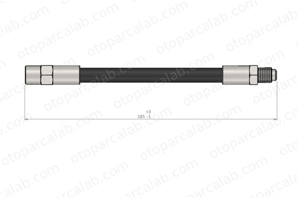 CAVO C800 172A Fren Hortumu Arka Sağ veya Sol AUDI COUPE B3 80 B3 Sedan 472611775A 437611775