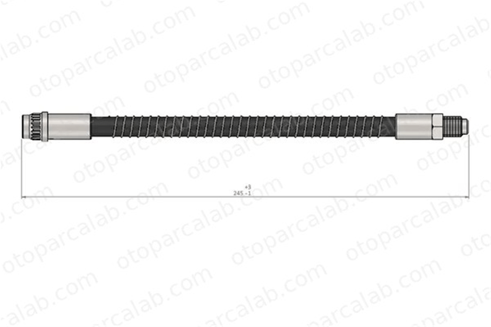 CAVO C900 355A Fren Hortumu Arka Sağ veya Sol RENAULT TRAFIC III Minibüs/Otobüs TRAFIC II Panelvan/Van 4418515 4621300QAC