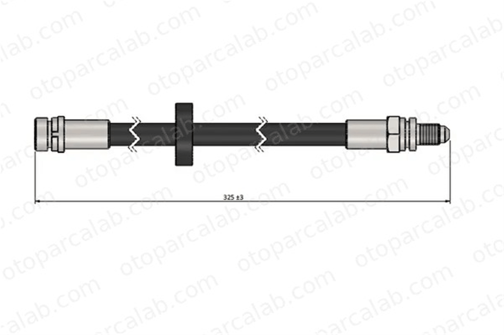 CAVO C900 364A Fren Hortumu Arka Sağ veya Sol FORD MONDEO I MONDEO I Sedan 1023692 97BG2282AA