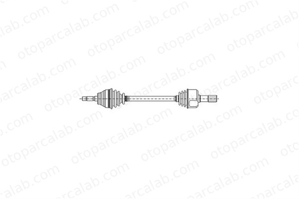 CIFAM 655-543 Aks Komple Ön Sol FORD FIESTA V FIESTA VI 1334285 1142794