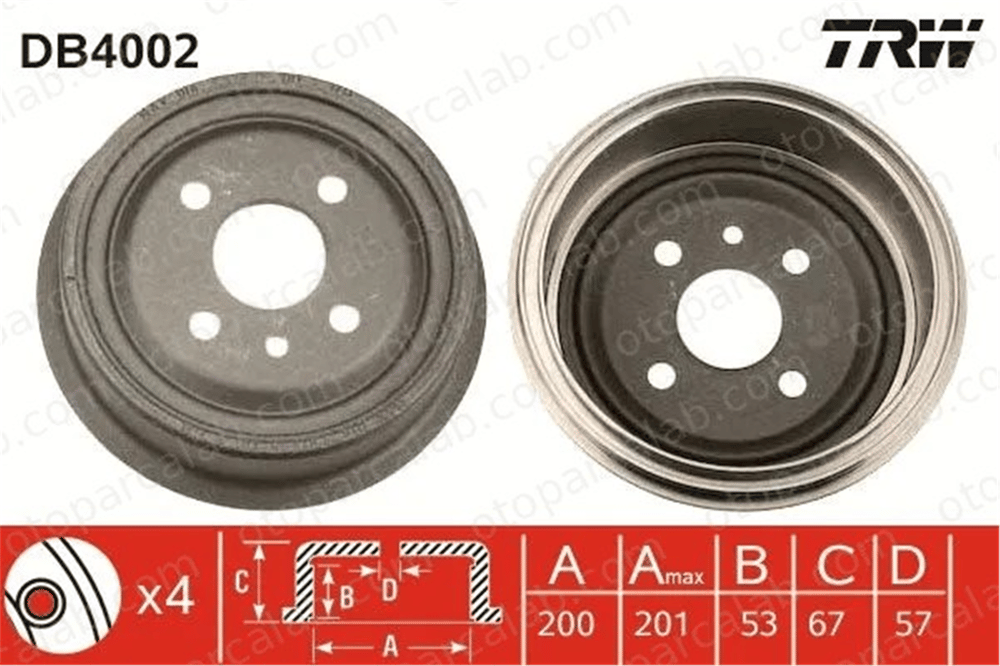 CIFAM 700300 Kampana Arka Sağ veya Sol OPEL KADETT E Hatchback KADETT E 568054 96175281