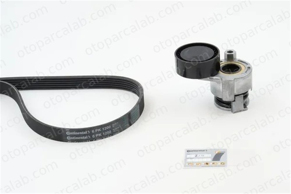 CONTINENTAL 6PK1200K1 Vantilatör Kayış Seti RENAULT KANGOO Express CLIO III 117203694R 117203290R