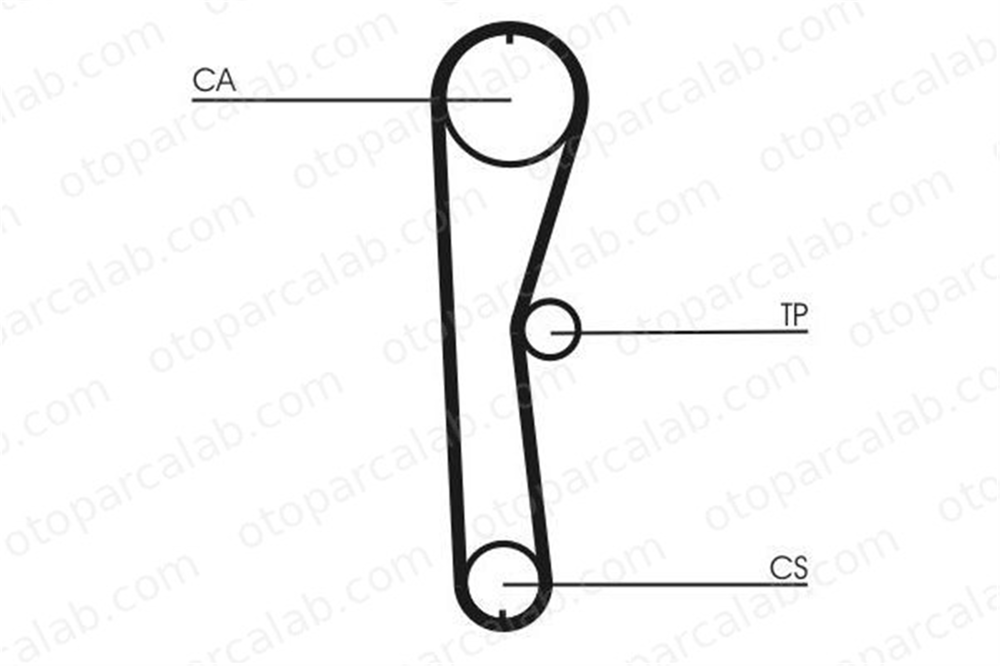 CONTINENTAL CT824 Triger Kayışı SUBARU JUSTY I SUZUKI SWIFT II Hatchback 1276180C00 1276163E00