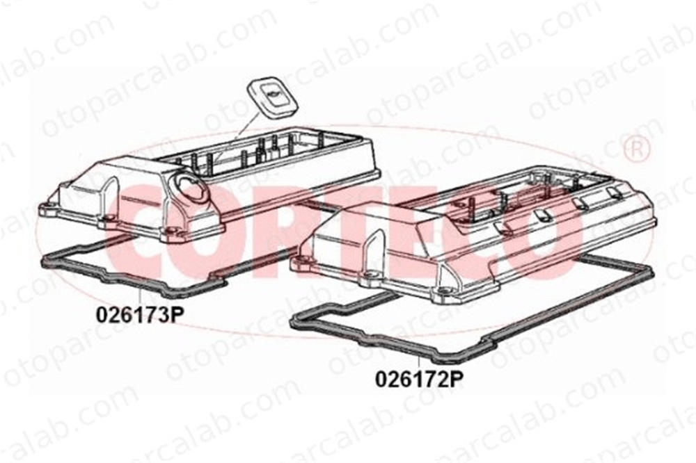 CORTECO 83026173 Üst Kapak Contası (Külbütör) BMW 7 5 83026173 11121747022