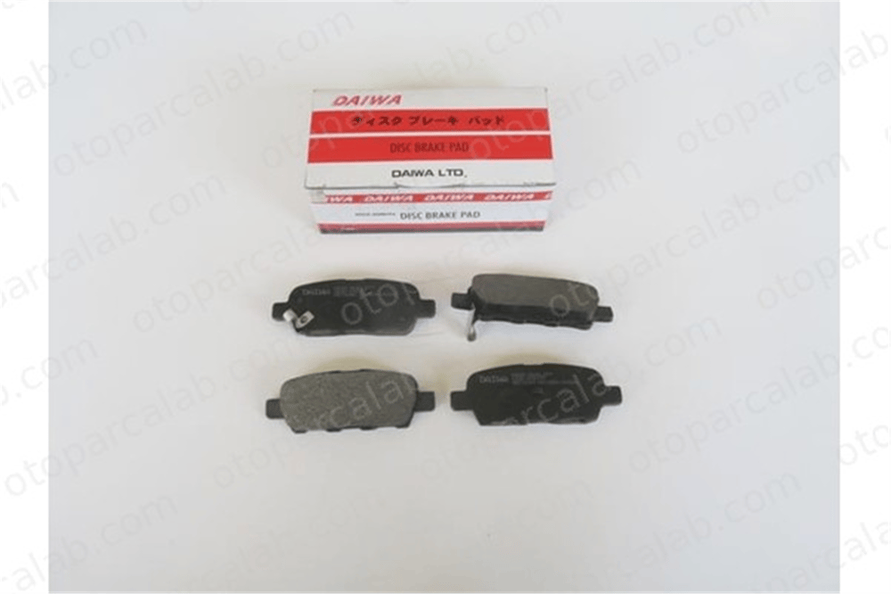 DAIWA 276-6360 Fren Disk Balata Arka NISSAN JUKE QASHQAI / QASHQAI +2 I 440608H385 44060AM485