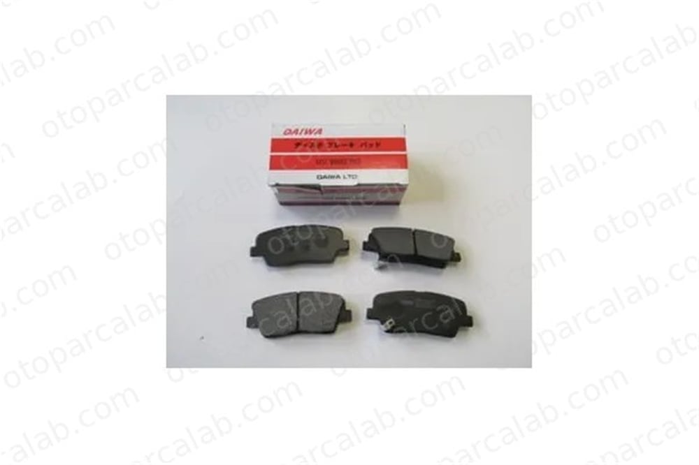 DAIWA 741-6360 Fren Disk Balata Arka HYUNDAI SANTA FÉ III SANTA FÉ II 583024DU02 583022MA00