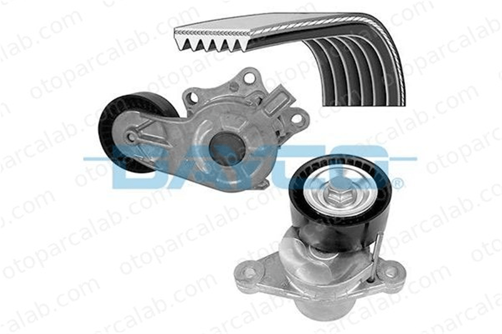 DAYCO KPV 268 Vantilatör Kayış Seti CITROËN C3 II DS3 1611277480 1613444980