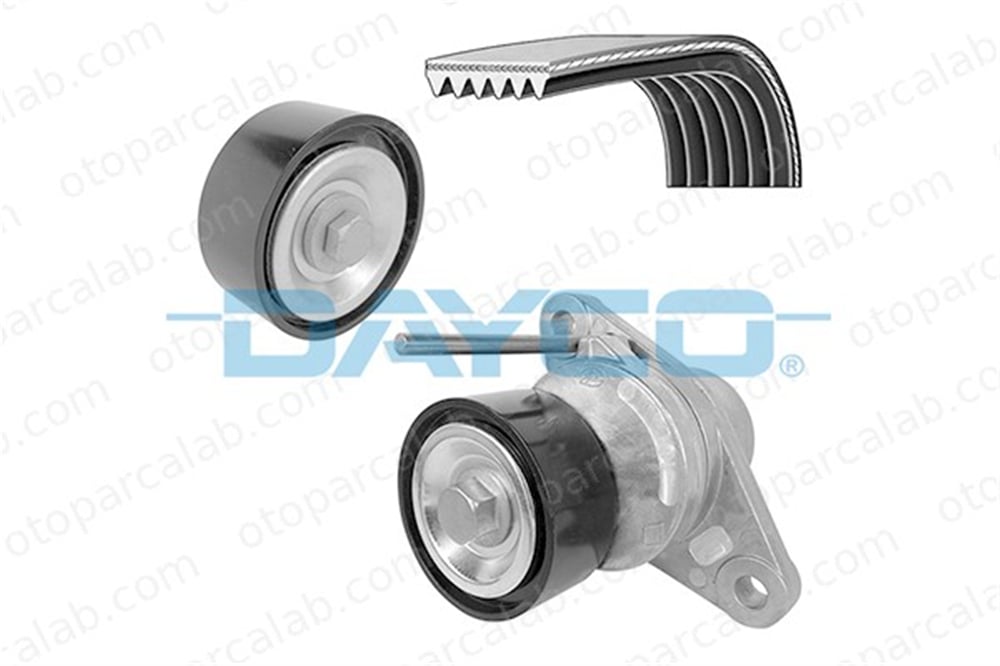 DAYCO KPV207 Vantilatör Kayış Seti DACIA DUSTER SANDERO 117206746R