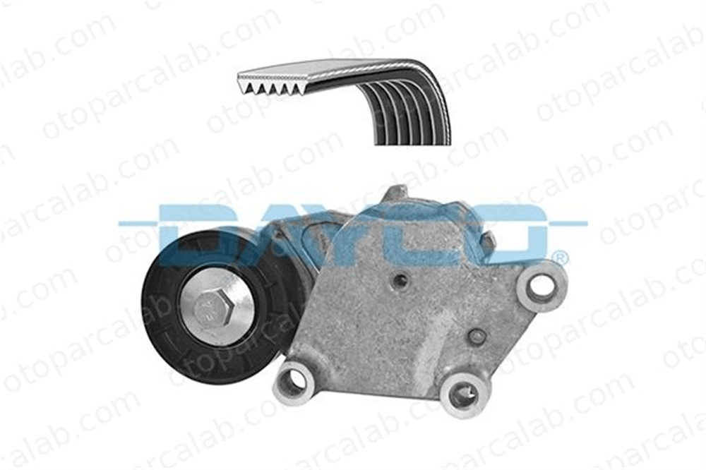 DAYCO KPV257 Vantilatör Kayış Seti CITROËN C1 5751.H6 5750.XF