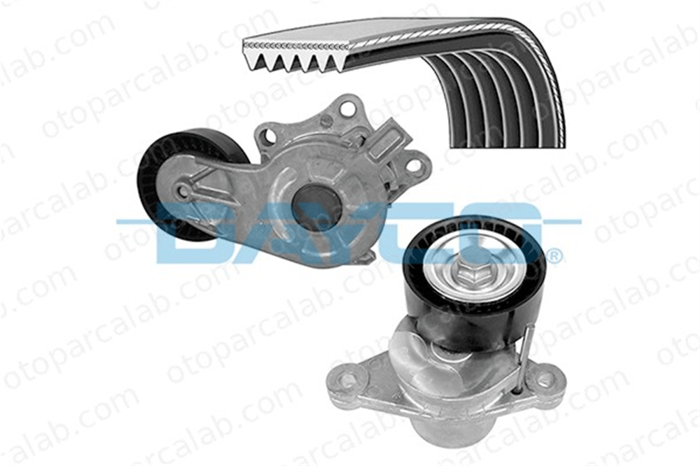 DAYCO KPV268 Vantilatör Kayış Seti CITROËN C3 II DS3 1611277480 1613444980