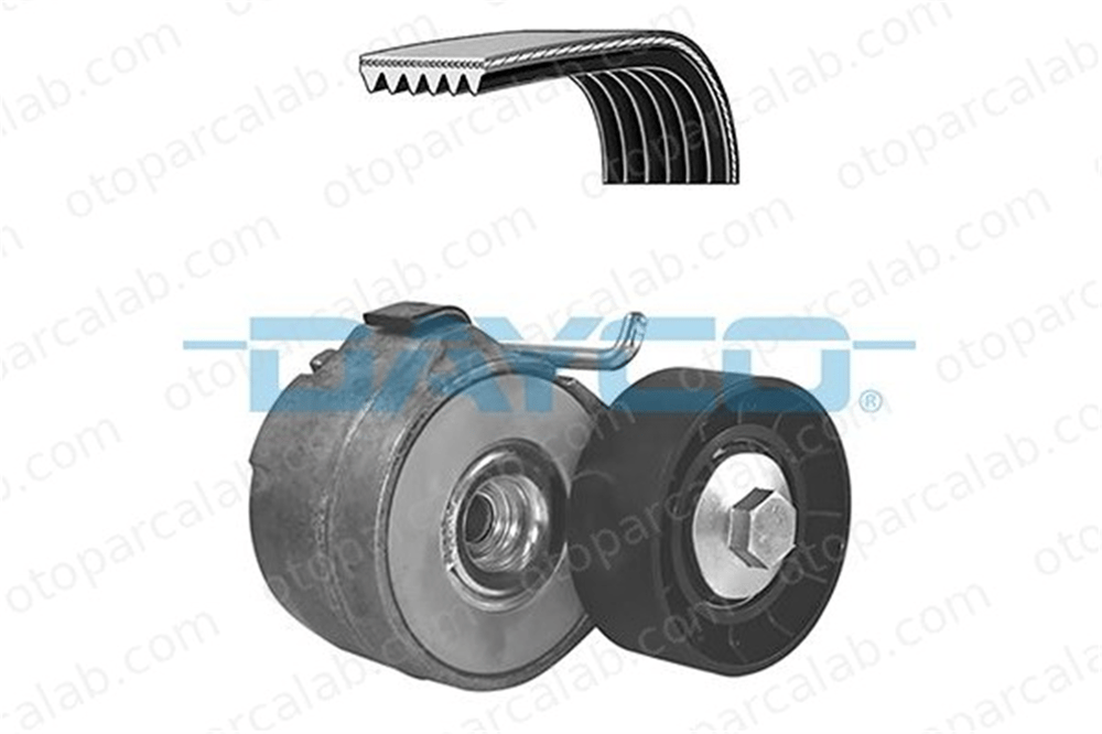DAYCO KPV413 Vantilatör Kayış Seti ALFA ROMEO MITO FIAT GRANDE PUNTO 51821652