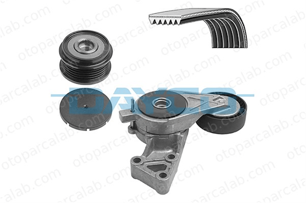 DAYCO KPV574 Vantilatör Kayış Seti SKODA OCTAVIA II Combi VW CADDY III Kasa/büyük limuzin