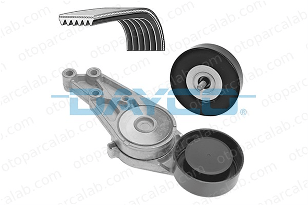 DAYCO KPV709 Vantilatör Kayış Seti AUDI A4 B7 A4 B6