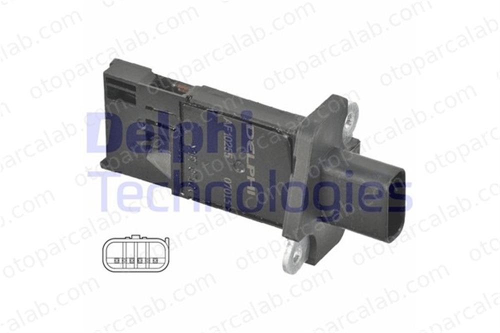 DELPHI AF10255-12B1 Hava Debimetresi FORD TRANSIT Minibüs/Otobüs TRANSIT Panelvan/Van 6C1112B579AA 1920KQ