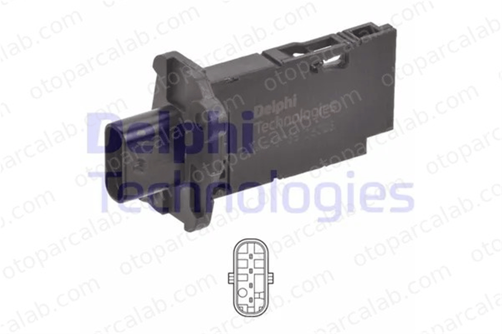 DELPHI AF10738-12B1 Hava Debimetresi BMW 1 5 13628570107
