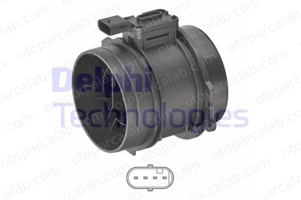 DELPHI AF10771-12B1 Hava Debimetresi VW TRANSPORTER T6 Panelvan/Van TRANSPORTER T6 Platform şasi 3N906461 03N906461