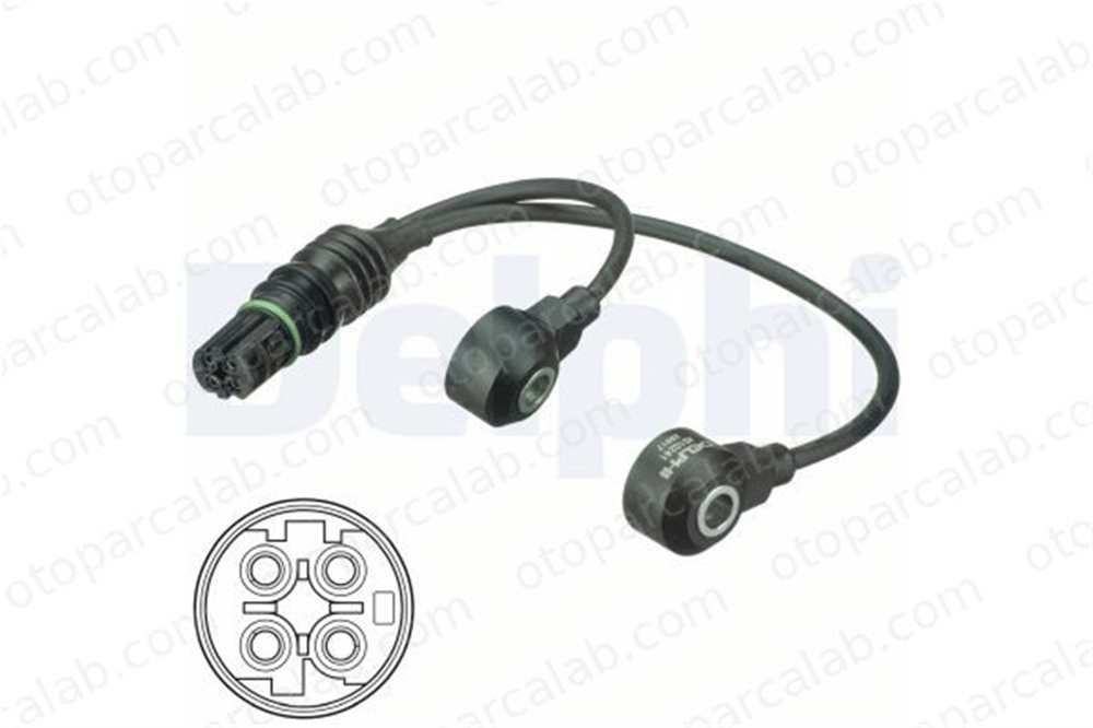 DELPHI AS10241 Vuruntu Sensörü BMW 3 1 12141435485 13627568422