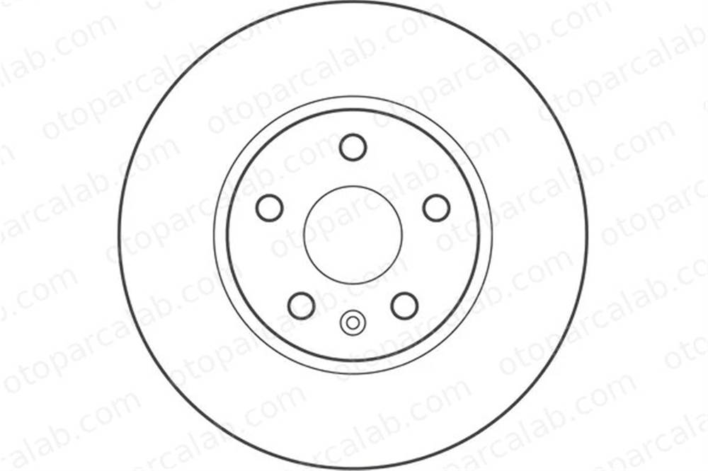 DELPHI BG4189C Fren Disk Ayna Ön Sağ ve Sol OPEL INSIGNIA A INSIGNIA A Sedan 569422 13501308