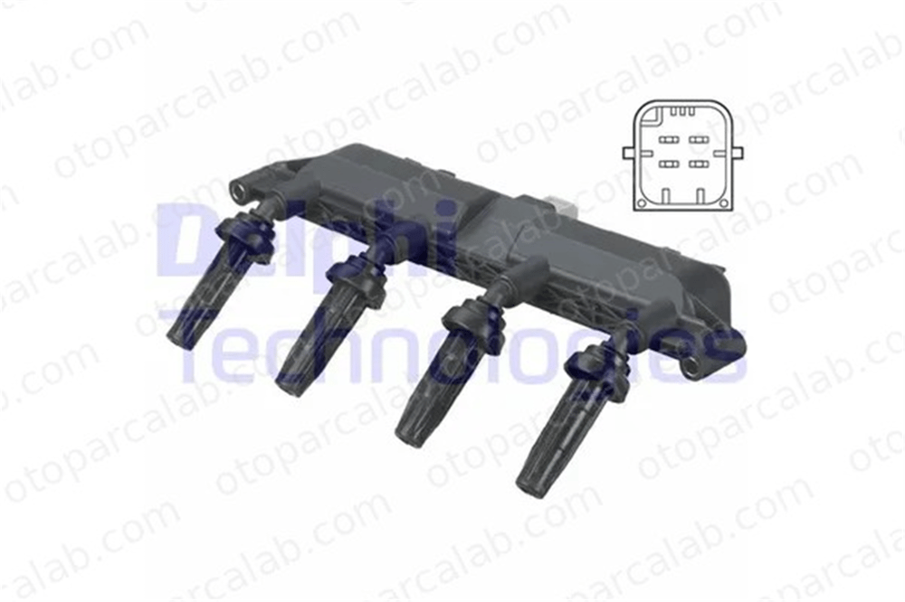DELPHI CE20011-12B1 Ateşleme Bobini CITROËN BERLINGO / BERLINGO FIRST Kasa/büyük limuzin BERLINGO / BERLINGO FIRST MPV 597078 597079