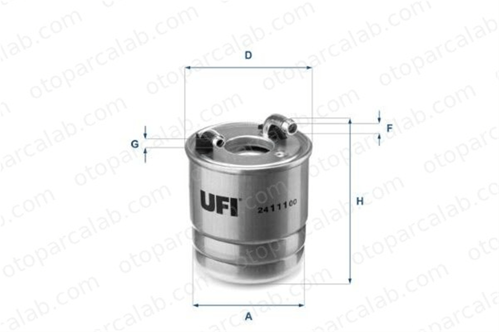 DELPHI DF654 Yakıt Filtresi MERCEDES-BENZ C-SERISI E-SERISI 6420902052 A6420901852