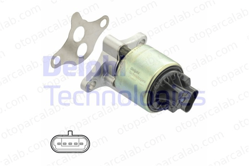 DELPHI EG10397-12B1 Egr Valfi CHEVROLET LACETTI NUBIRA Sedan 25182126 25183476