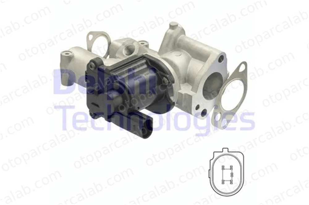 DELPHI EG10509-12B1 Egr Valfi AUDI A6 C6 A6 C6 Avant 59131501C 059131501C