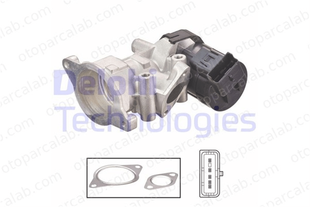 DELPHI EG10591-12B1 Egr Valfi FIAT SCUDO Panelvan/Van SCUDO Minibüs/Otobüs 1807605 RE6M5Q9D475AA