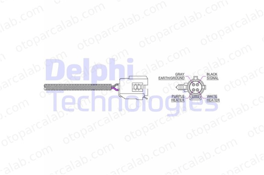 DELPHI ES20044-12B1 Oksijen (Lambda) Sensörü JEEP CHEROKEE CHRYSLER NEON 4606555AC 4606555AA
