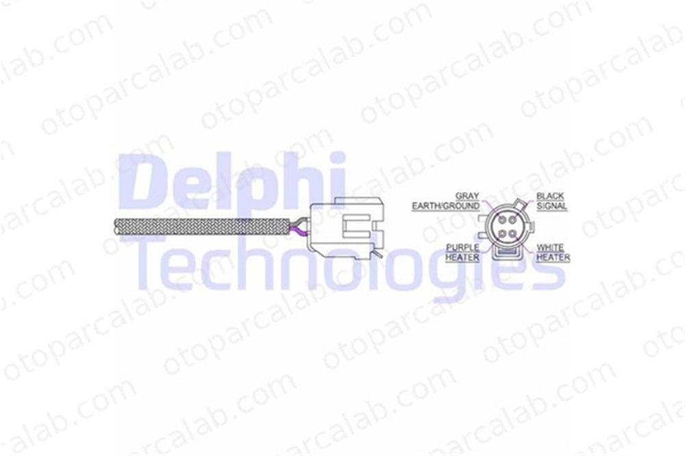 DELPHI ES20045-12B1 Oksijen (Lambda) Sensörü CHRYSLER VOYAGER / GRAND VOYAGER III JEEP GRAND CHEROKEE I 56041212AF 56041344AD