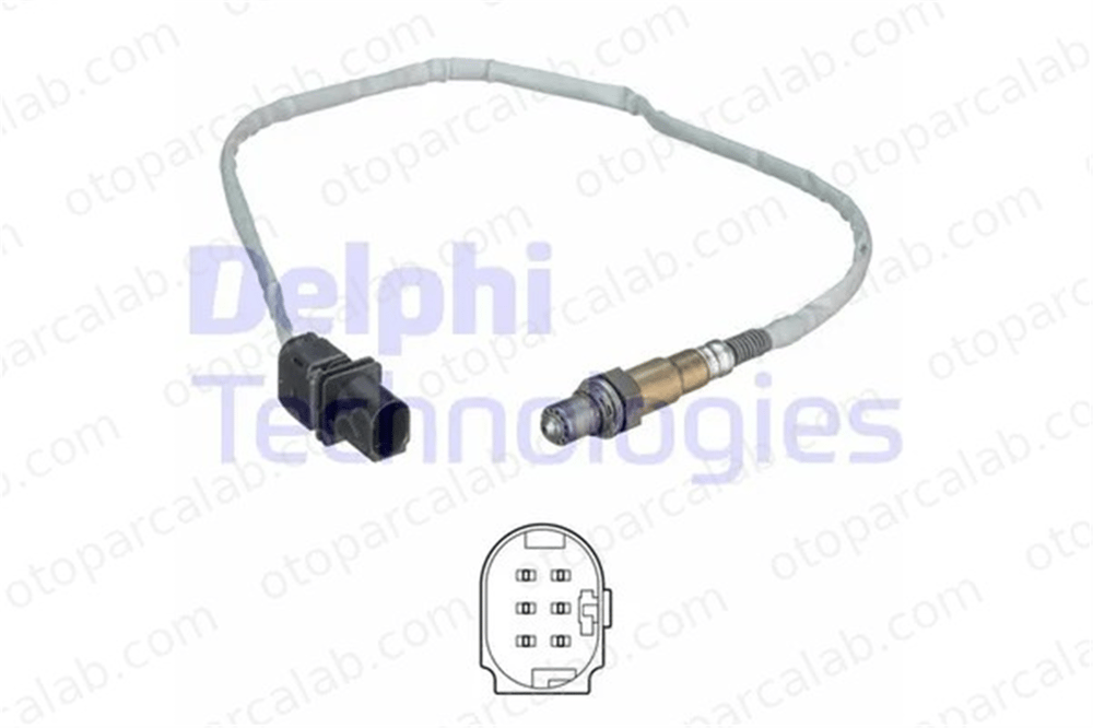 DELPHI ES20541-12B1 Oksijen (Lambda) Sensörü AUDI Q5 A4 B8 1K0998262AD 3C906262D