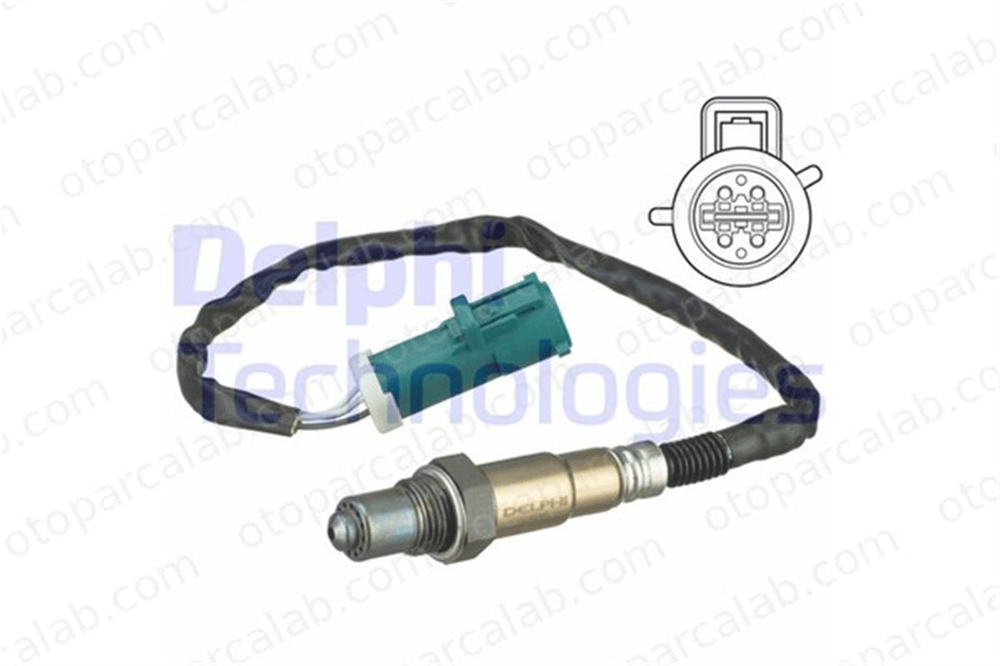 DELPHI ES20629-12B1 Oksijen (Lambda) Sensörü FORD C-MAX FOCUS II 3M519F472AC 1254739