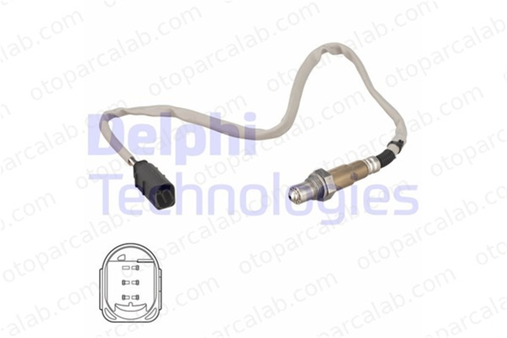 DELPHI ES21074-12B1 Oksijen (Lambda) Sensörü MERCEDES-BENZ C-SERISI C-SERISI T-Model A0075421618 75421618