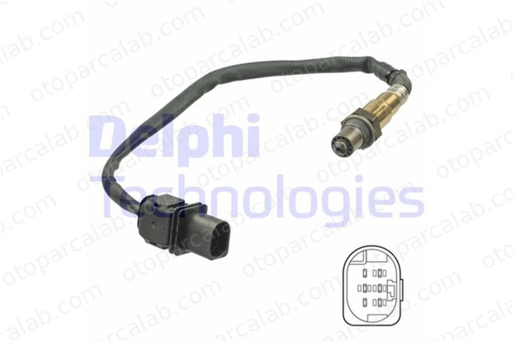 DELPHI ES21086-12B1 Oksijen (Lambda) Sensörü BMW 3 Touring 1 13627804369