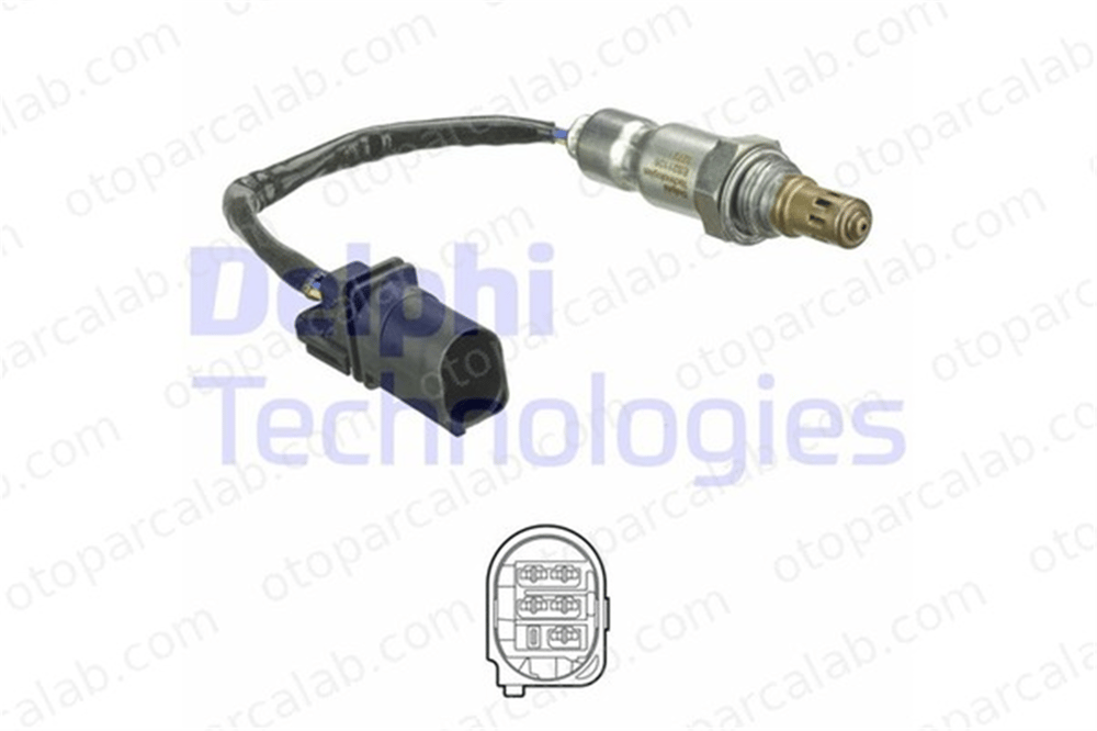 DELPHI ES21106-12B1 Oksijen (Lambda) Sensörü CITROËN C4 II PEUGEOT 3008 MPV 1618NC