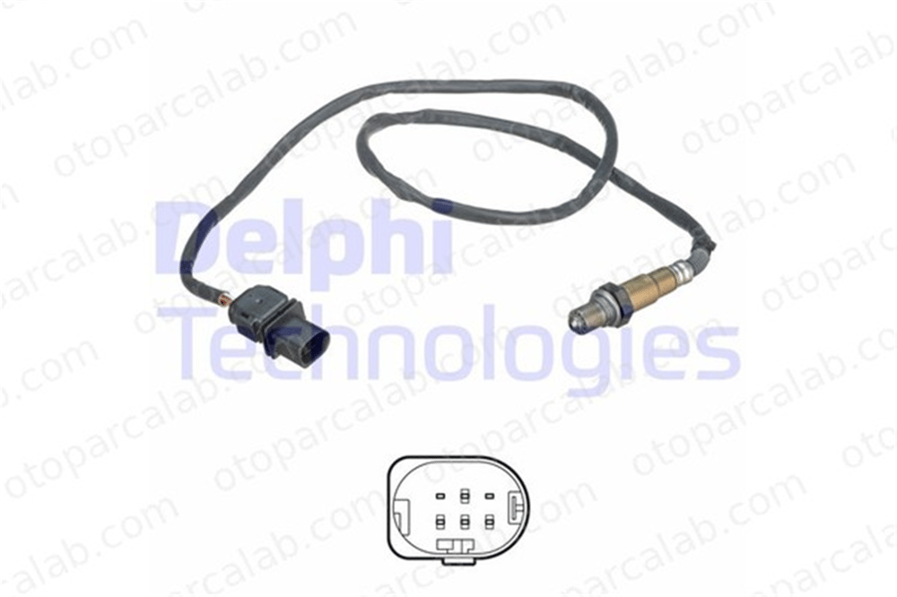 DELPHI ES21110-12B1 Oksijen (Lambda) Sensörü VW AMAROK MULTIVAN T5 3L906262T 03L906262T