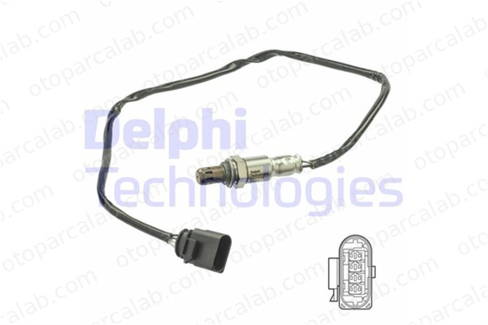 DELPHI ES21148-12B1 Oksijen (Lambda) Sensörü SKODA SUPERB III SUPERB III Station wagon 4E906262AS 04E906262AS